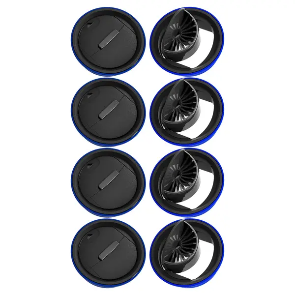 4 Direcionadores Difusor Ar Climatizador Resfriar Inspire S8