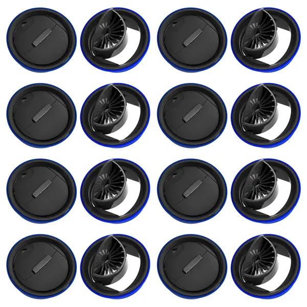 8 Direcionadores Difusor Ar Climatizador Resfriar Inspire S8