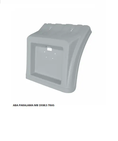 Aba Paralama MB 1938LS Tras 69652074195