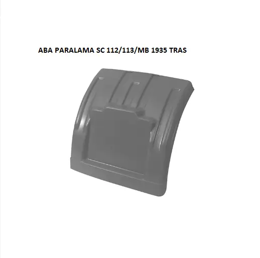 Aba Paralama Sc 112/113/MB 1935 Tras Cinza