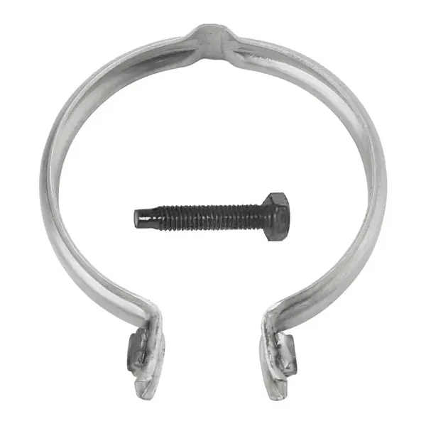 Abraçadeira da Mangueira do Intercooler (Maior) - Aço Inox - Volvo N10, N12, NL10, NL12 e EDC