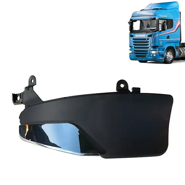 Acabamento Defletor Coluna para Caminhão Scania G / R – S5 / S6 2013 á 2018 Lado Esquerdo