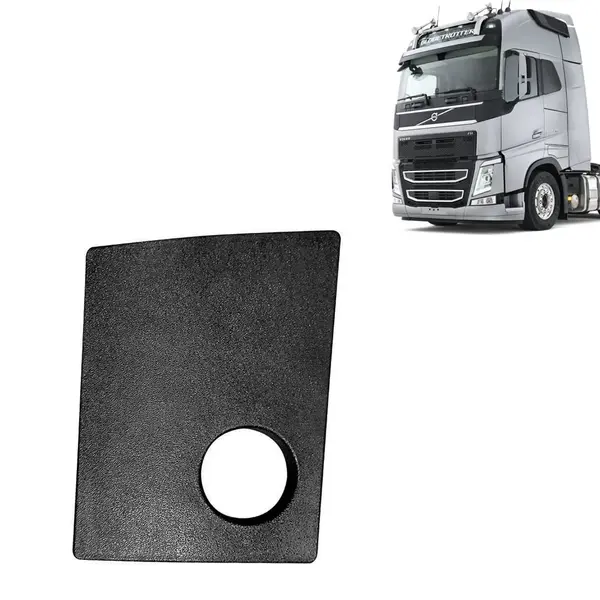 Acabamento Farol Auxiliar Lado Esquerdo para Caminhão Volvo FH 2015 á 2022