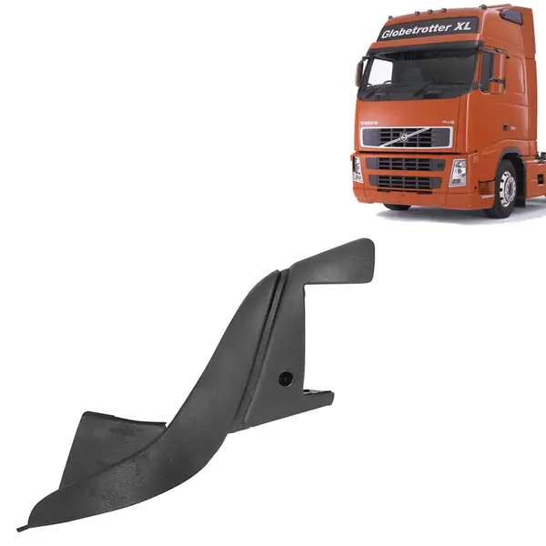 Acabamento Frontal Retrovisor para Caminhão Volvo FH 2004 á 2014 Lado Esquerdo
