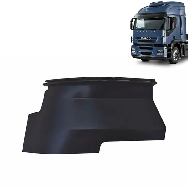 Acabamento Inferior Defletor Coluna para Caminhão Iveco Stralis 2008 á 2014 Lado Direito