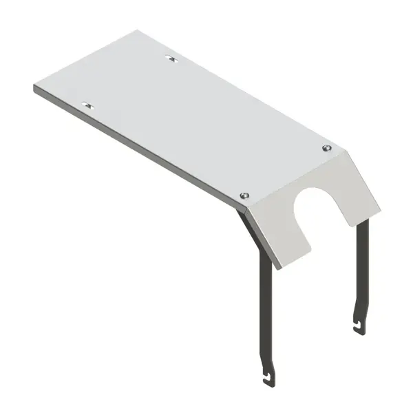 Acabamento Inox Tanque Arla para Caminhão Scania NTG sem frente (Tanque 80L Euro5 modelo baixo )