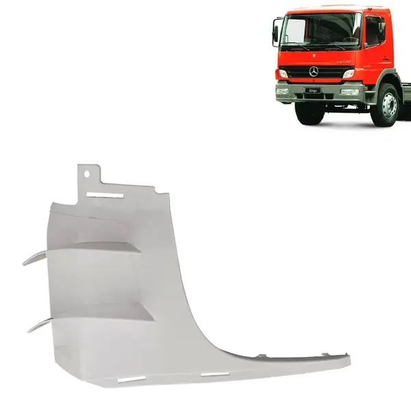 Acabamento Interno Defletor Coluna para Caminhão MB Atego até 2011 Lado Direito