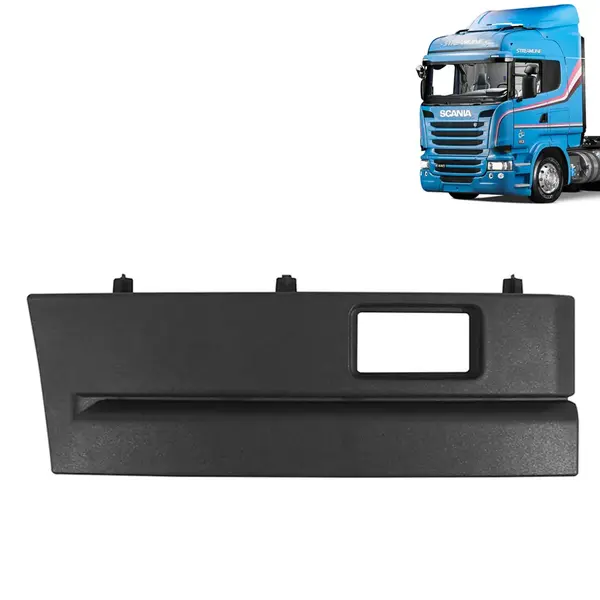 Acabamento Lanterna Estribo para Caminhão Scania P / G / R – S5 2008 á 2013 Lado Direito