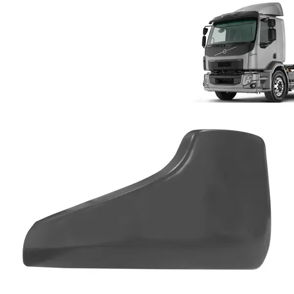 Acabamento Para-Choque para Volvo VM 2014 á 2019 Com abertura para Farolete Lado Esquerdo