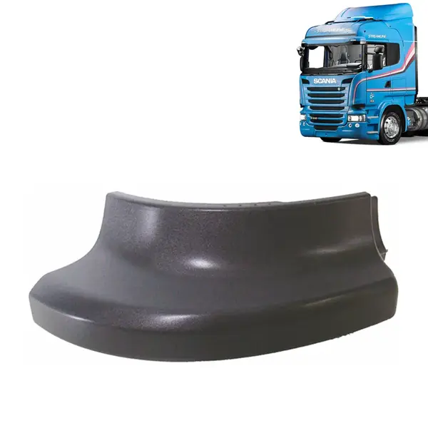 Acabamento Superior Bojo Farol para Caminhão Scania P / G / R – S5 2008 á 2013 Lado Direito