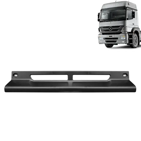Acabamento Superior Central Para-Choque Dianteiro para Caminhão Mercedes-Benz Axor