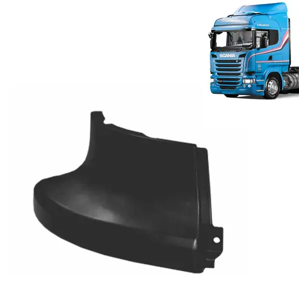 Acabamento Superior Farol para Caminhão Scania S4 / S5 P / G Lado Esquerdo