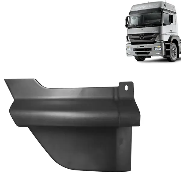 Acabamento Superior Para-Choque Dianteiro para Caminhão Mercedes-Benz Axor Lado Direito
