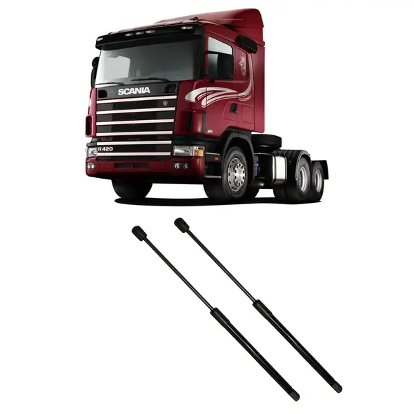 Amortecedor Grade Frontal Caminhão Sc P94/114 Par