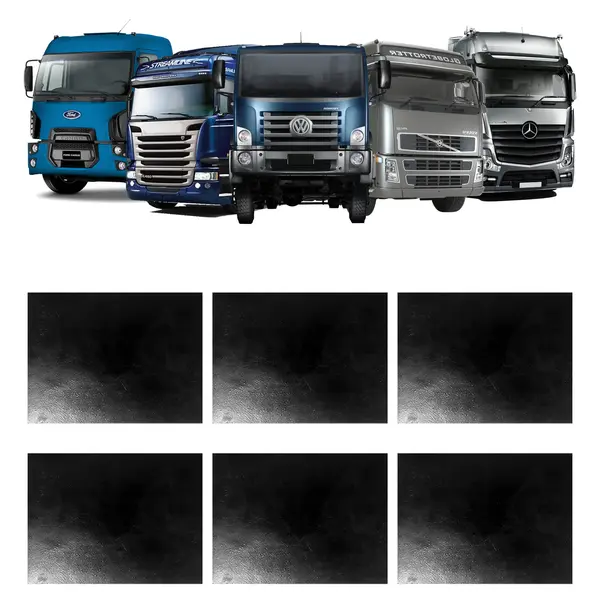 Aparabarro Caminhão Carreta Universal 60X100 S/suporte 6PÇS