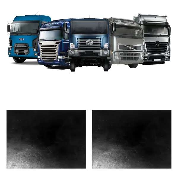Aparabarro Caminhão Carreta Universal 60X80 sem Suporte 2PÇS