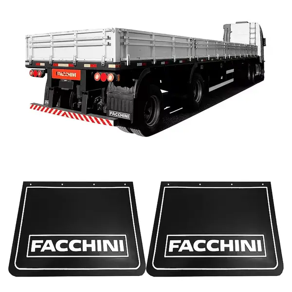 Aparabarro Original Carreta Facchini 455X590 Mm Borracha Par