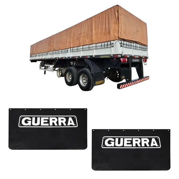 Aparabarro Original Carreta Guerra Dt Br 700X350MM Branco Par