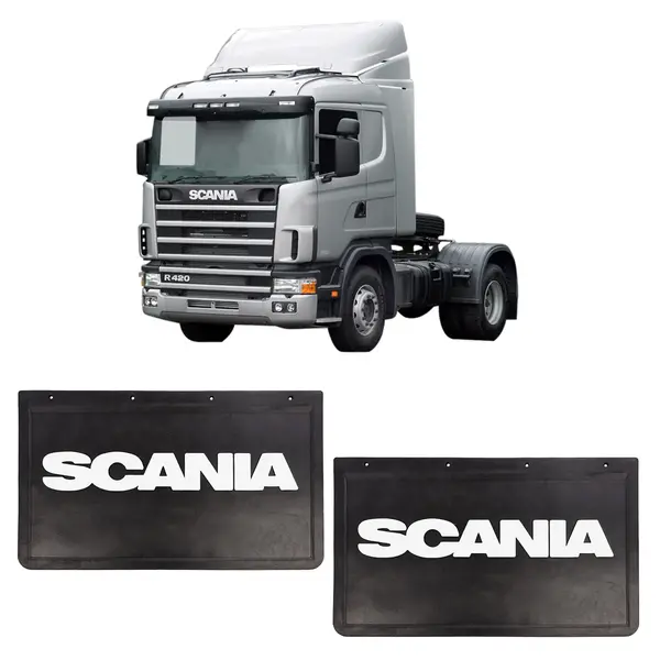 Aparabarro Original Traseiro Caminhão Sc Série 4 620X360MM Par