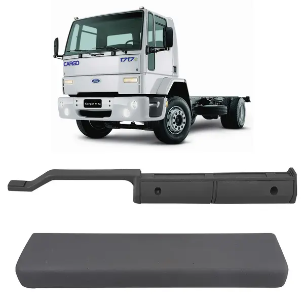 Apoio Braço Puxador Porta Caminhão Ford Cargo c/ Almofada