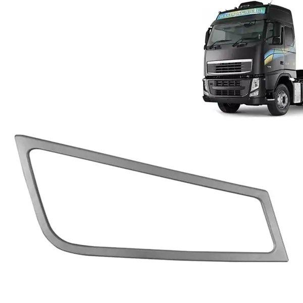Aro Farol Auxiliar para Caminhão Volvo FH 2009 á 2014 Lado Direito
