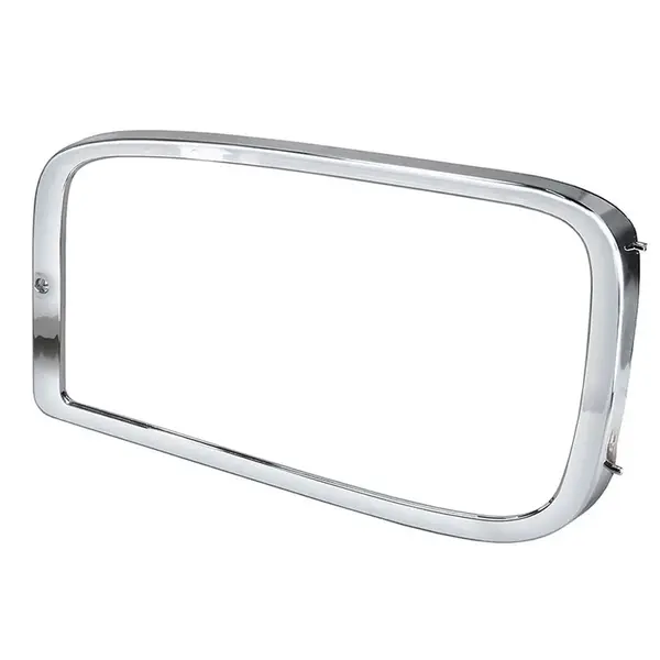 Aro Moldura Farol Cromada Lado Esquerdo Compatível Caminhão Mercedes-benz Axor