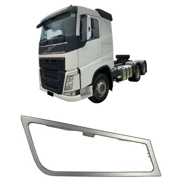 Aro Moldura Farol Neblina Caminhão Volvo FH 13 2010.... L/d