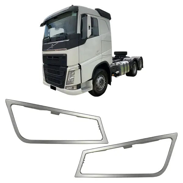 Aro Moldura Farol Neblina Caminhão Volvo FH 13 2010.... Par