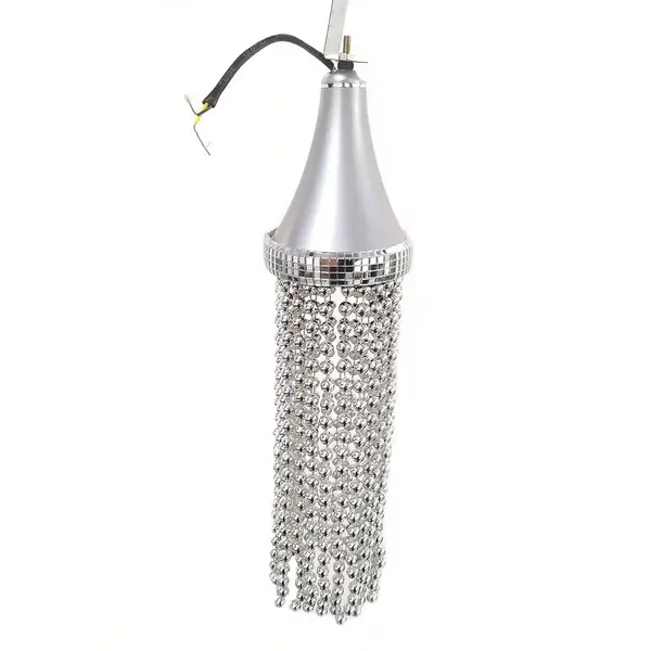 Balão Abajur Caminhão em LED Branco - Prata
