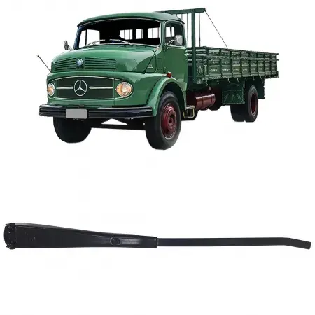 Braço Limpador Parabrisa Caminhão MB 1111 1113 1965 a 1975 Cab. Baixa L/e
