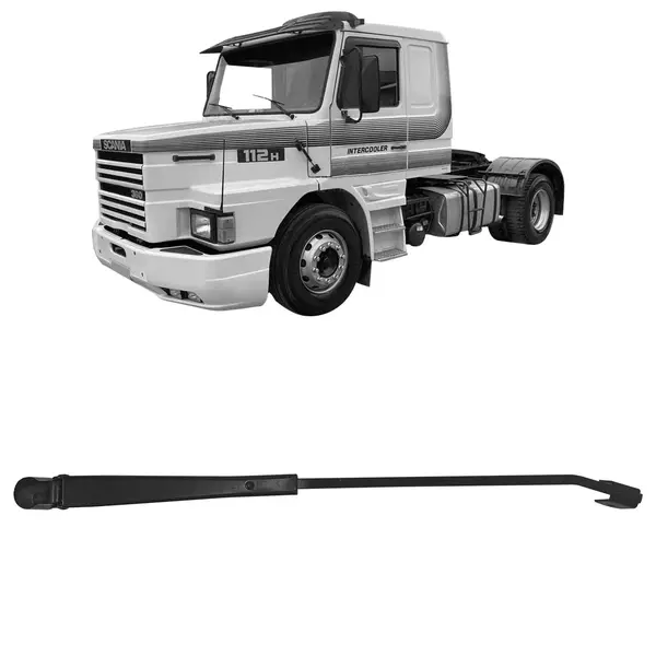 Braço Limpador Parabrisa Caminhão Sc 112 142 T/r 1981 a 1993