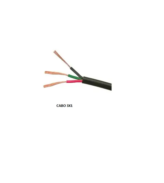 Cabo 3X1 1MM 500V