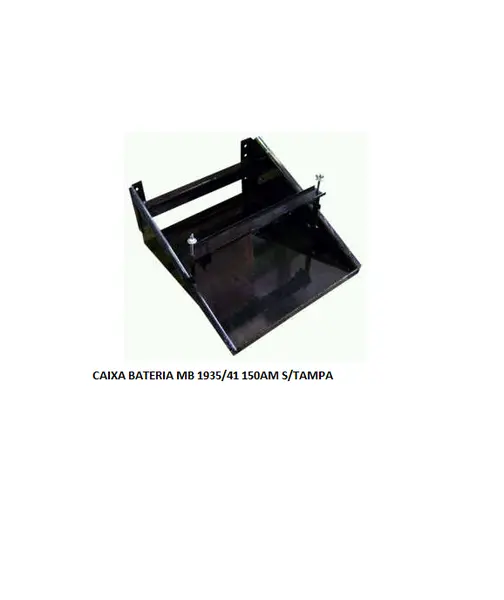 Caixa Bateria MB 1935/41 150AM S/tampa