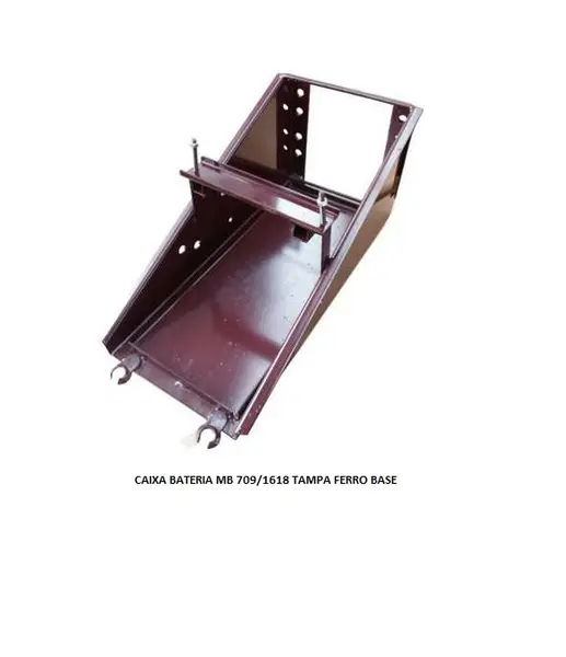 Caixa Bateria MB 709 1618 Base P/tampa Ferro F001284 3845407214