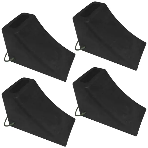 Calço para Pneu Roda Caminhão Onibus de Borracha KIT C/4