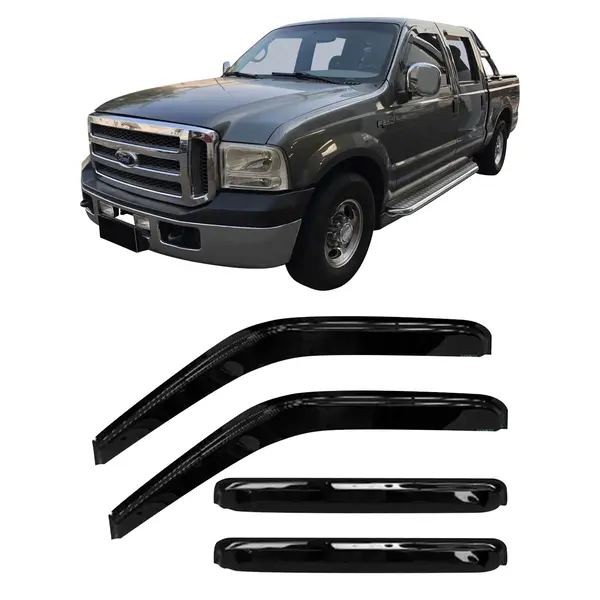 Calha de Chuva Caminhonete F250 4 Portas