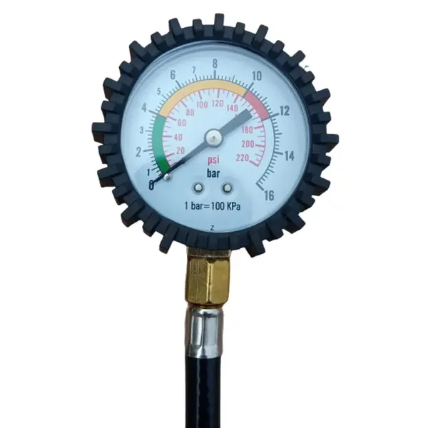 Calibrador De Pneus Manual Com Manômetro 220 Psi