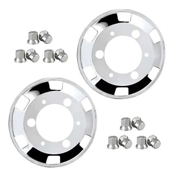 Calota Aro 17,5 6F Inox Spedline MB VW Ford 3/4 C/capa Porca
