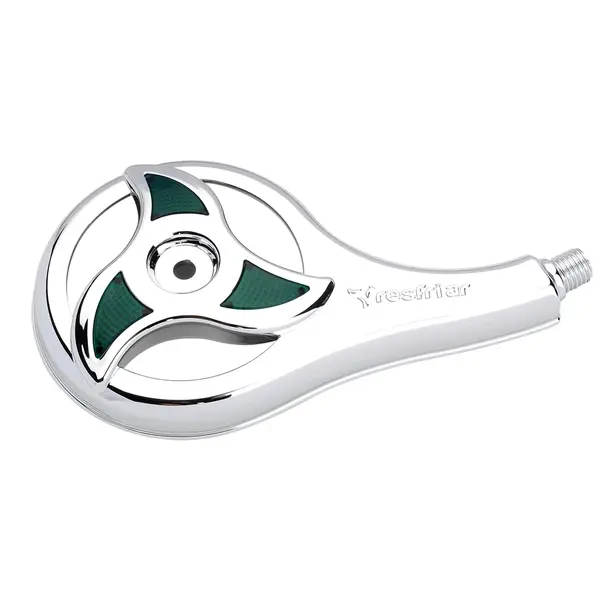 Calota Rodo-ar Caminhão Elipse Verde Resfriar Plástico L/d