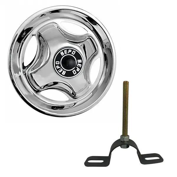 Calota Traseira Aro 16 4P Inteiriça 3/4 MB VW Ford C/suporte