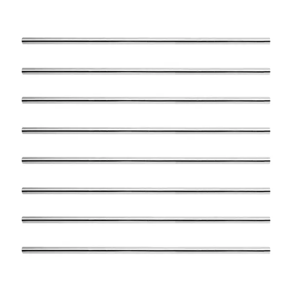Cano Tubo Alumínio 120CM Calibrador Rodoar Caminhão KIT 8 Pç