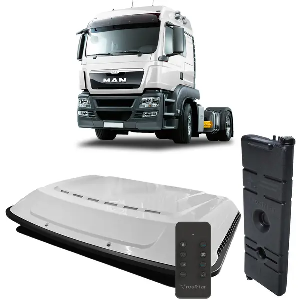 Capa Climatizador Resfriar S6 R4 Digital MAN TGX Externo