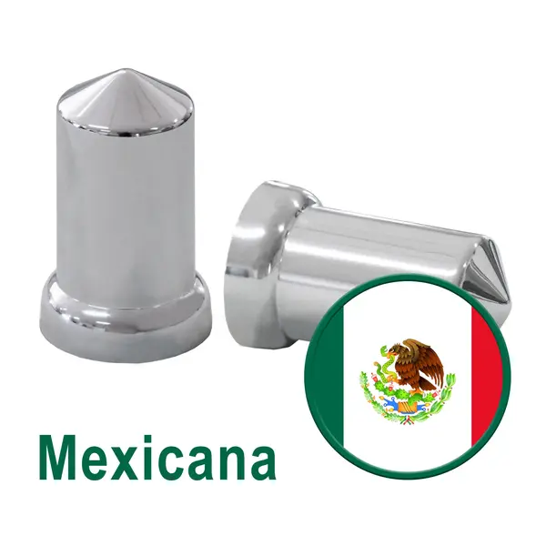 Capa Cromada Porca Caminhão 32 33 Mm Mexicana ( Unitario )