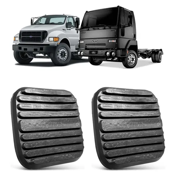 Capa Pedal Freio Embreagem Caminhão Ford F12000 F14000 Cargo Par