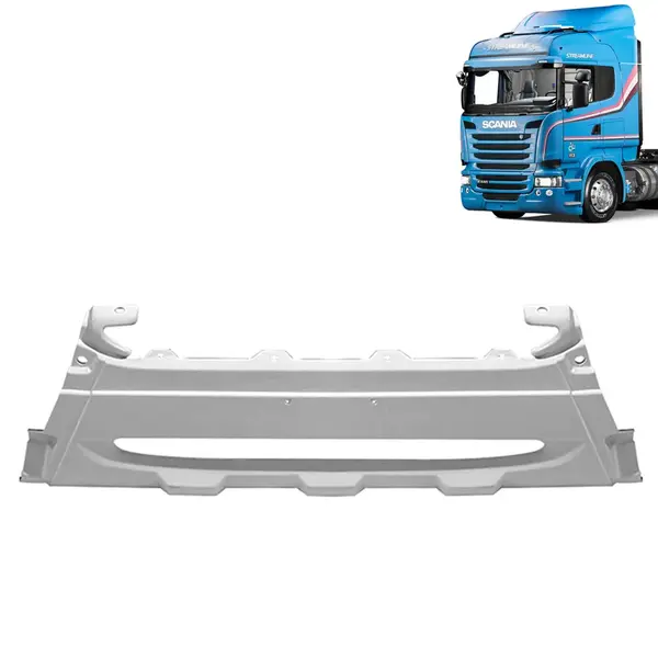 Centro Capa Para-Choque Largo para Caminhão Scania P / G / R – S5 / S6 2010 á 2019