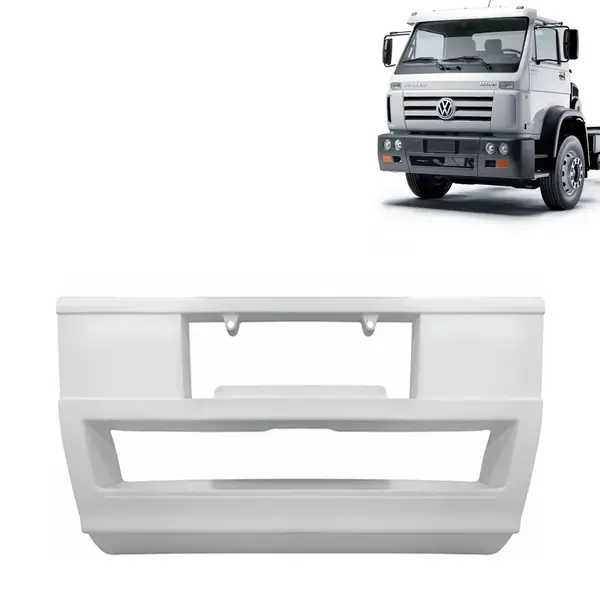 Centro Para-Choque Dianteiro para Caminhão VW Titan / Worker com Aba