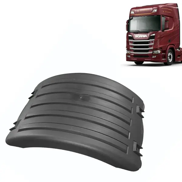 Centro Para-Lama Traseiro Tripartido para Caminhão Scania