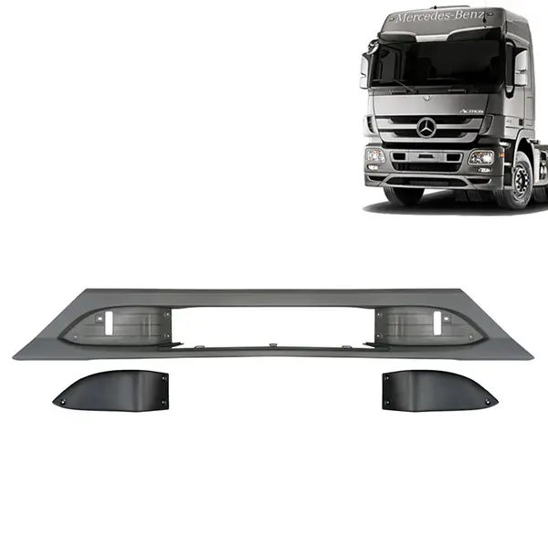 Centro Spoiler com Acabamento para MB Actros até 2015