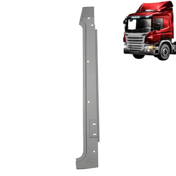 Chapa Lateral Armação Para-brisa para Caminhão Scania S4 / S5 / S6 Lado Esquerdo