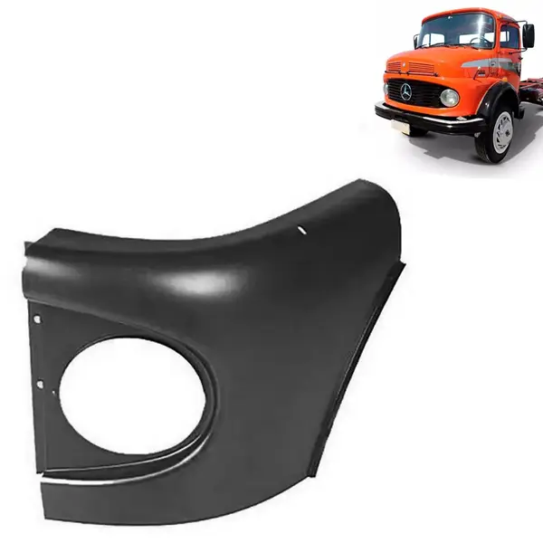 Chapa Lateral Cabine Farol para Caminhão MB 1111 / 1113 / 1513 / 1313 Lado Esquerdo